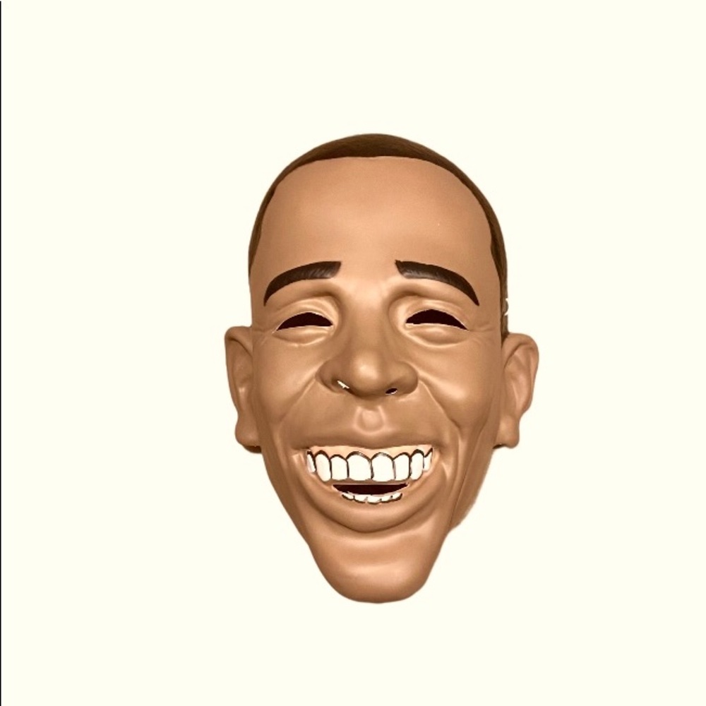 - PRESIDENT BARRACK O’BAMA PVC 3-D HALLOWEEN MASK ADULT/KIDS NEW